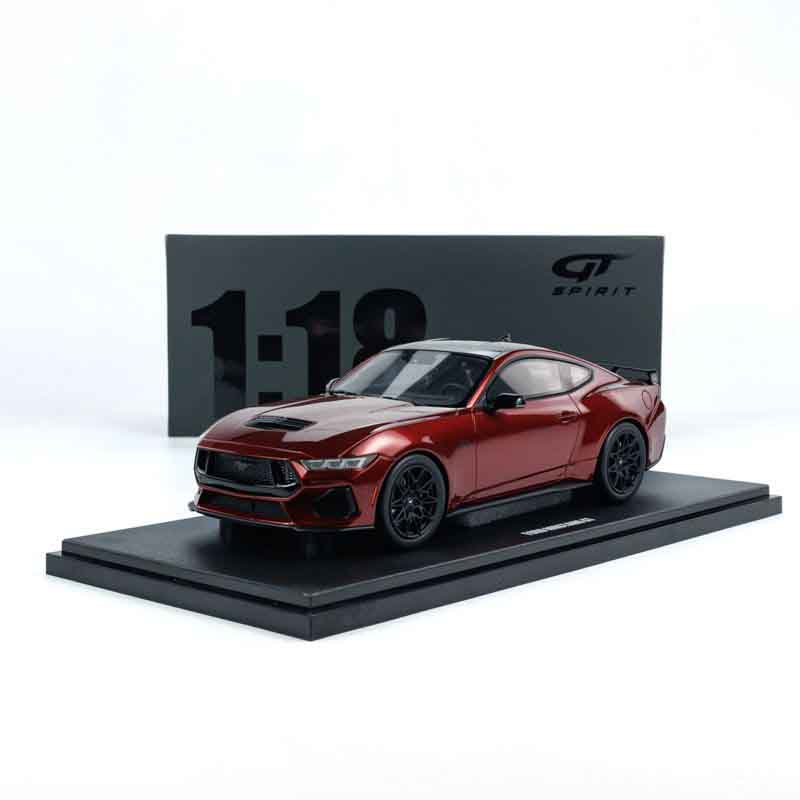 Ford Mustang GT 2024 Rapid RED 1:18 scale model car -GT Spirit
