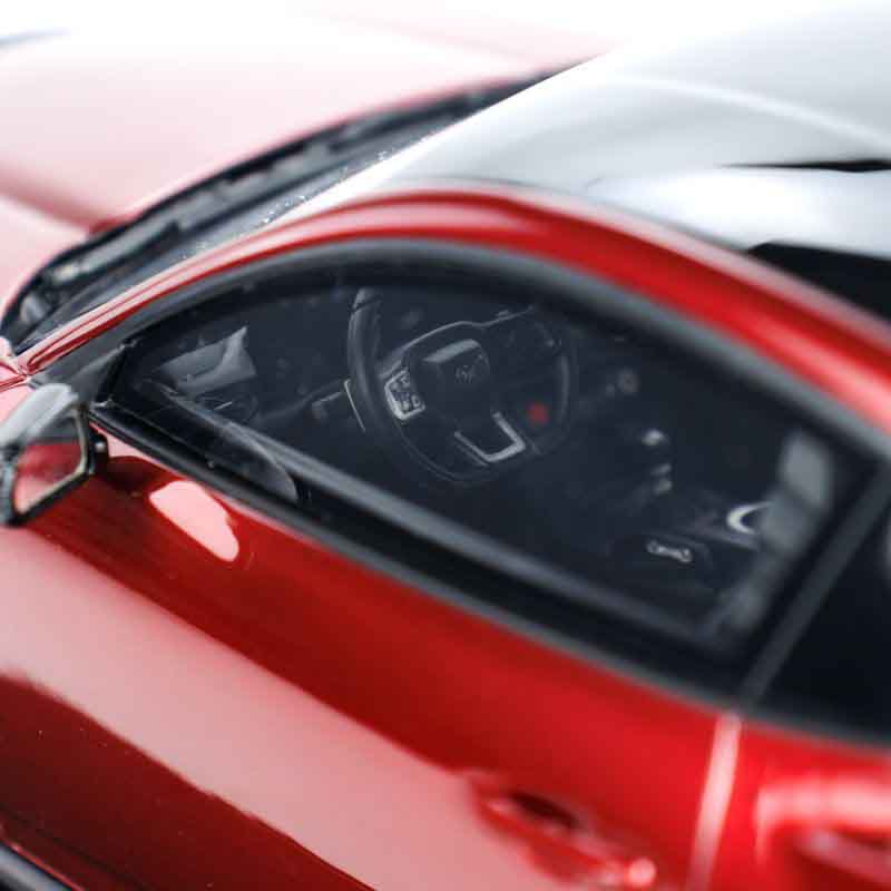 Ford Mustang GT 2024 Rapid RED 1:18 scale model car -GT Spirit