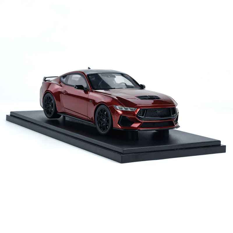 Ford Mustang GT 2024 Rapid RED 1:18 scale model car -GT Spirit