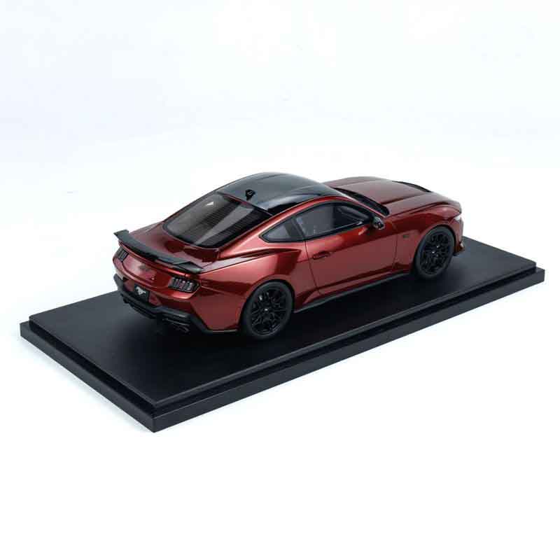 Ford Mustang GT 2024 Rapid RED 1:18 scale model car -GT Spirit