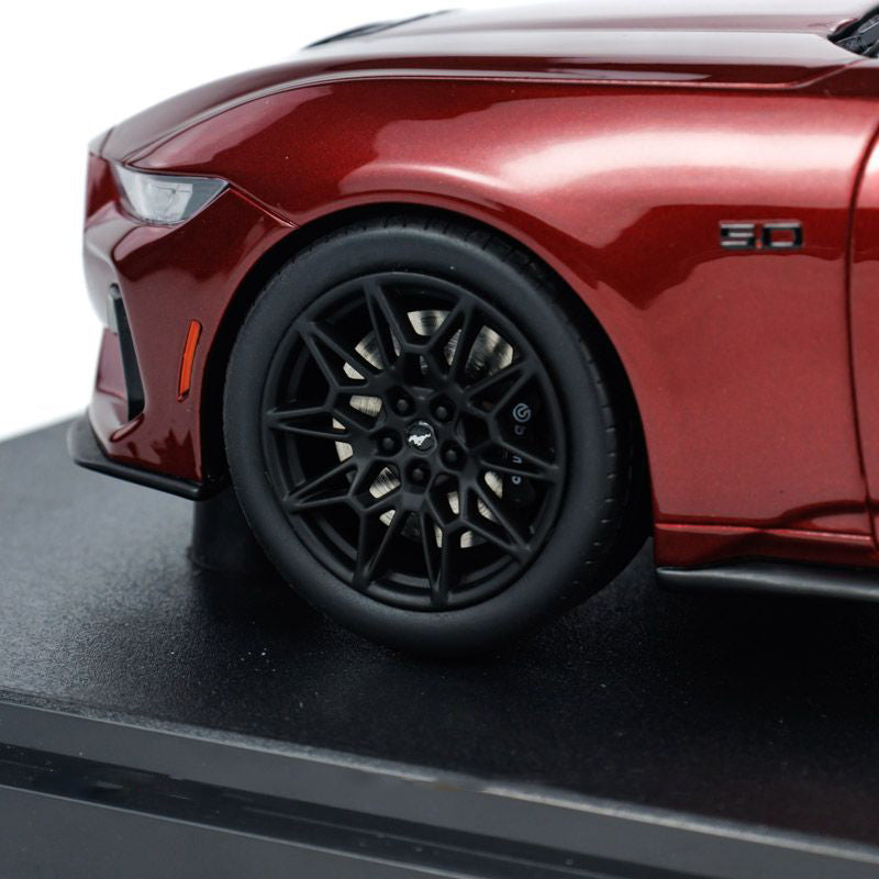 Ford Mustang GT 2024 Rapid RED 1:18 scale model car -GT Spirit
