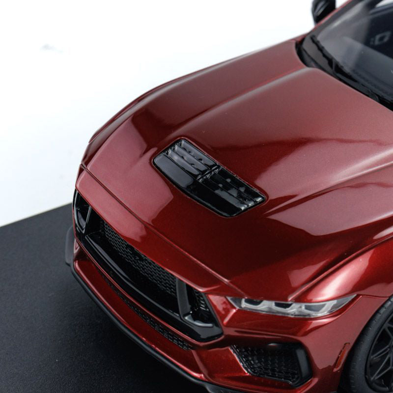 Ford Mustang GT 2024 Rapid RED 1:18 scale model car -GT Spirit