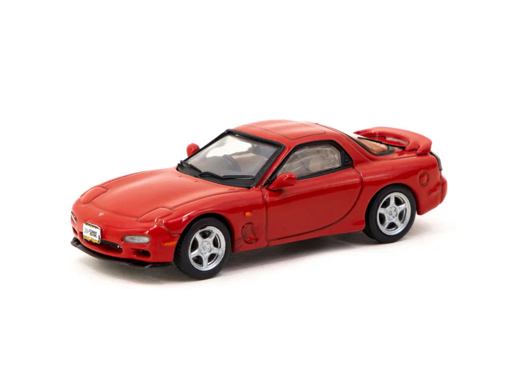 RX-7 FD3S Red 1:64 scale model car - Tarmac works