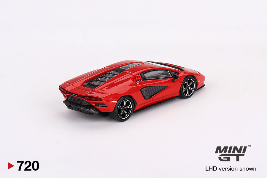 Lamborghini Countach LPI 800-4 Rosso Mars 1:64 Scale model car- Mini GT