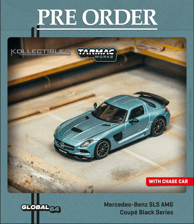 Mercedes-Benz SLS AMG Coupé Black Series Matte Blue