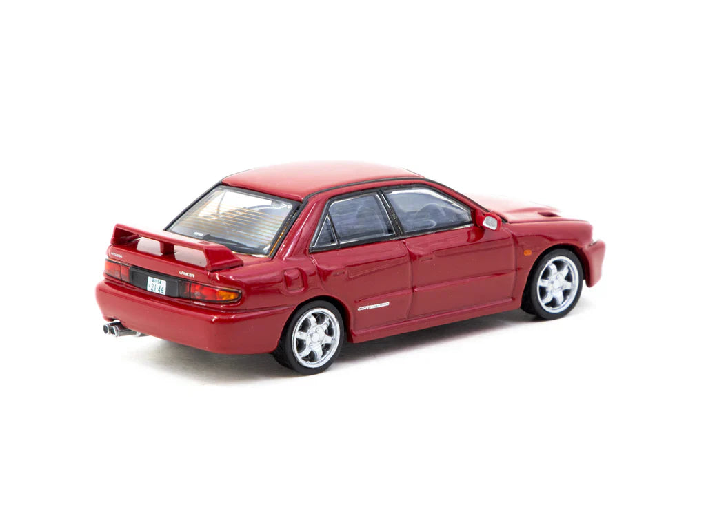 Mitsubishi Lancer GSR Evolution Red 1:64 scale model car - Tarmac works