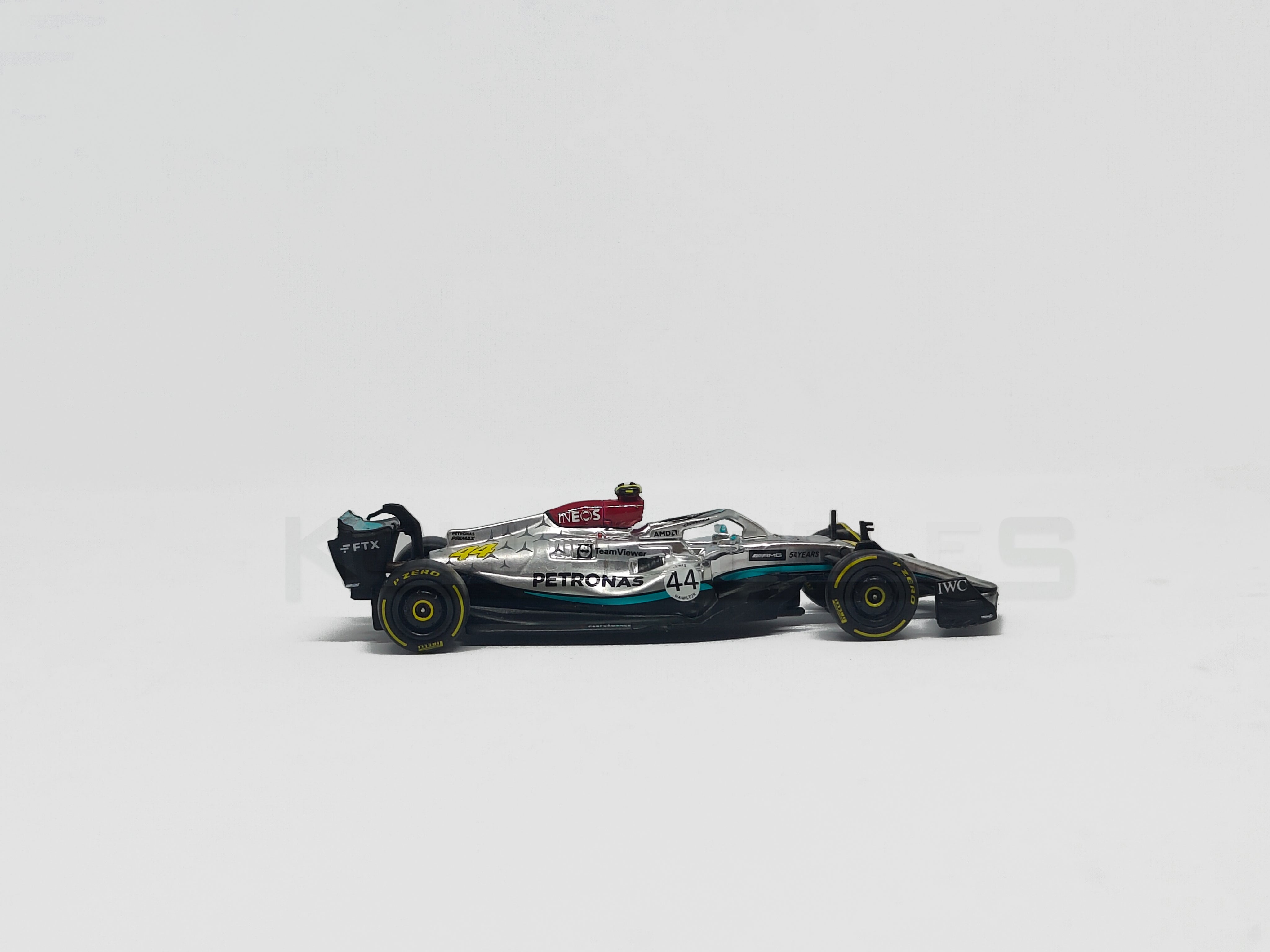 Mercedes Benz - AMG F1 W13E Performance Belgian Grand Prix 2022 1:64 scale model car - Tarmac Works