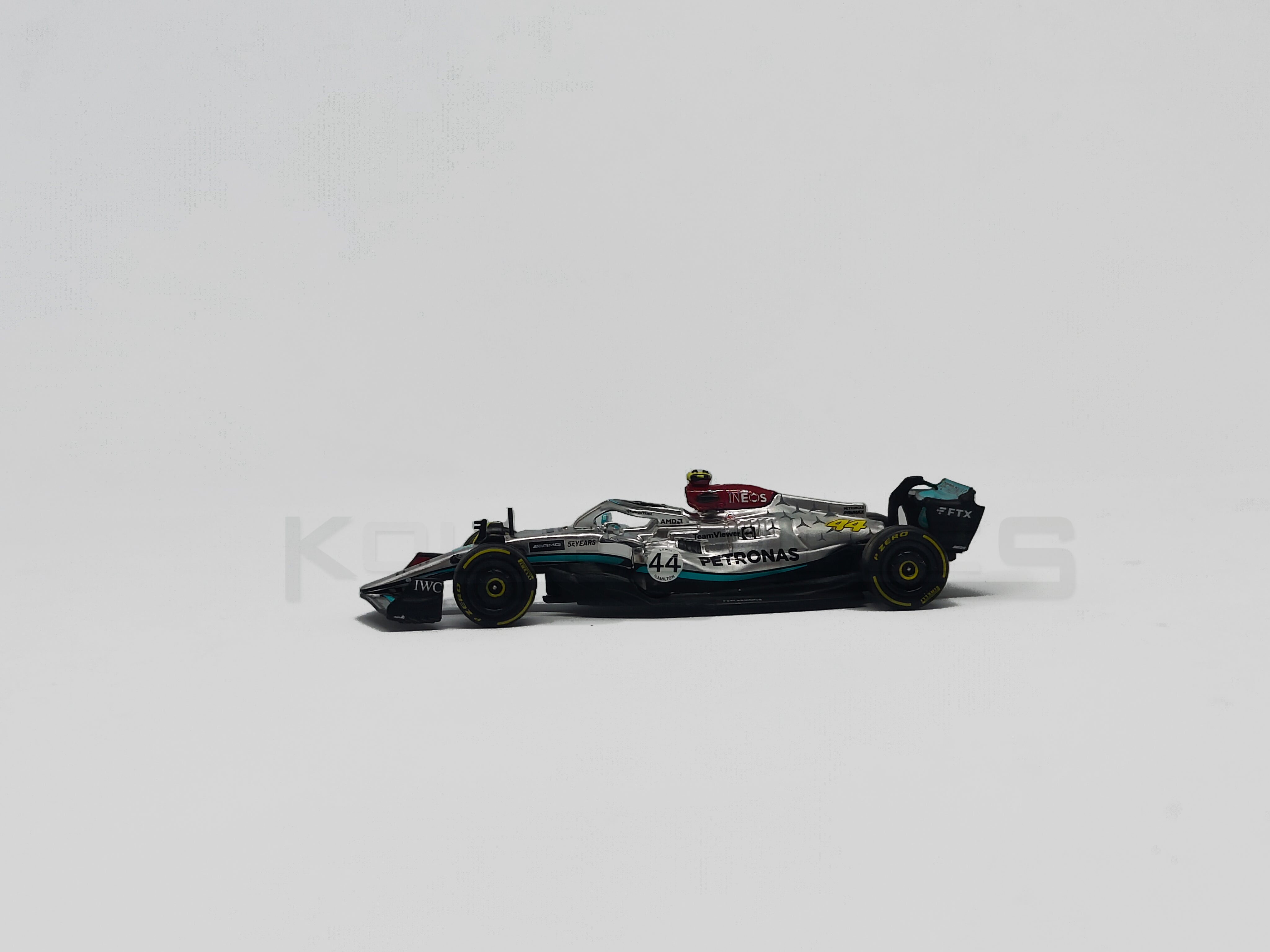 Mercedes Benz - AMG F1 W13E Performance Belgian Grand Prix 2022 1:64 scale model car - Tarmac Works
