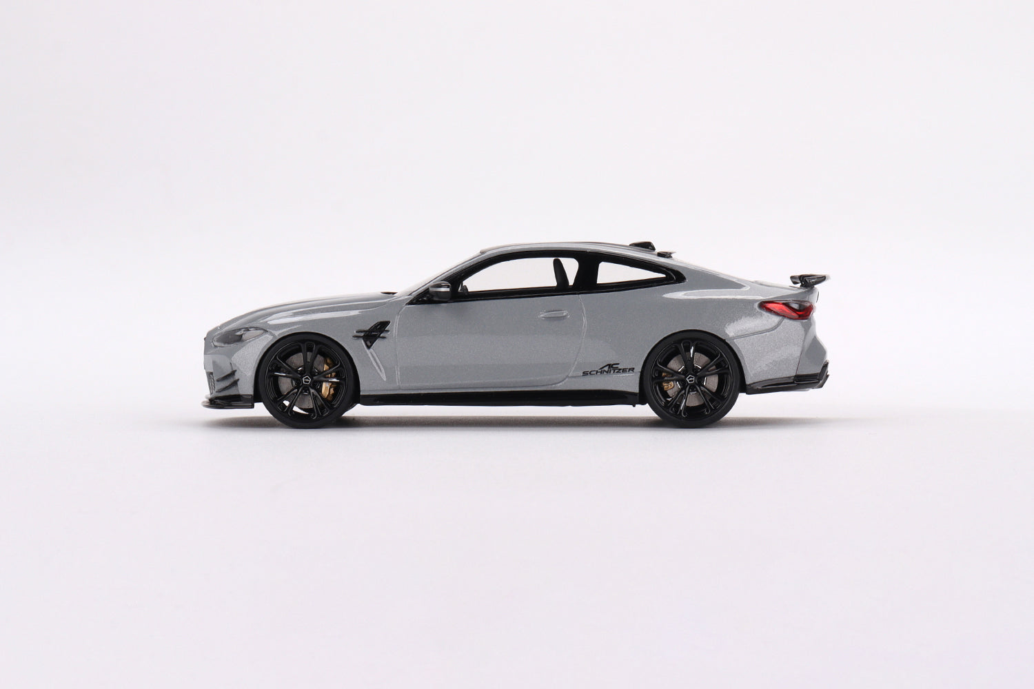 Damaged/Broken acrylic case - BMW M4 by AC Schnitzer Brooklyn Grey Metallic 1:43 scale model car - TSM model