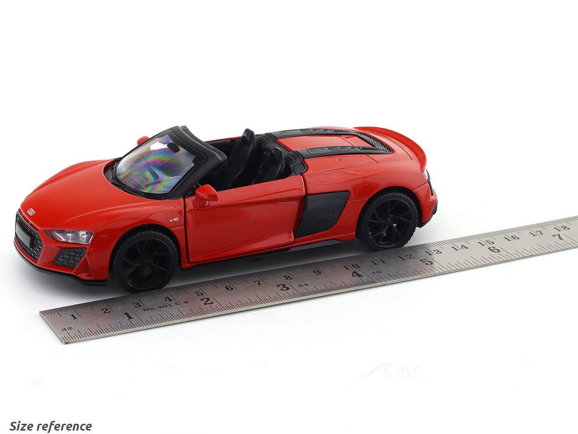 Audi R8 V10 Red 1:32 MSZ licensed pullback diecast Scale Model car collectible