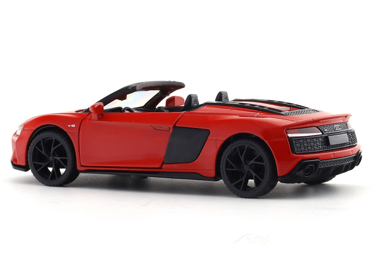 Audi R8 V10 Red 1:32 MSZ licensed pullback diecast Scale Model car collectible