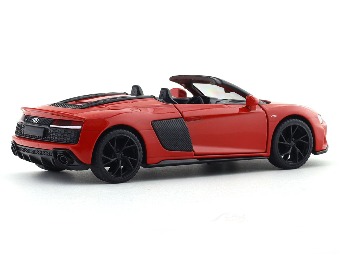 Audi R8 V10 Red 1:32 MSZ licensed pullback diecast Scale Model car collectible