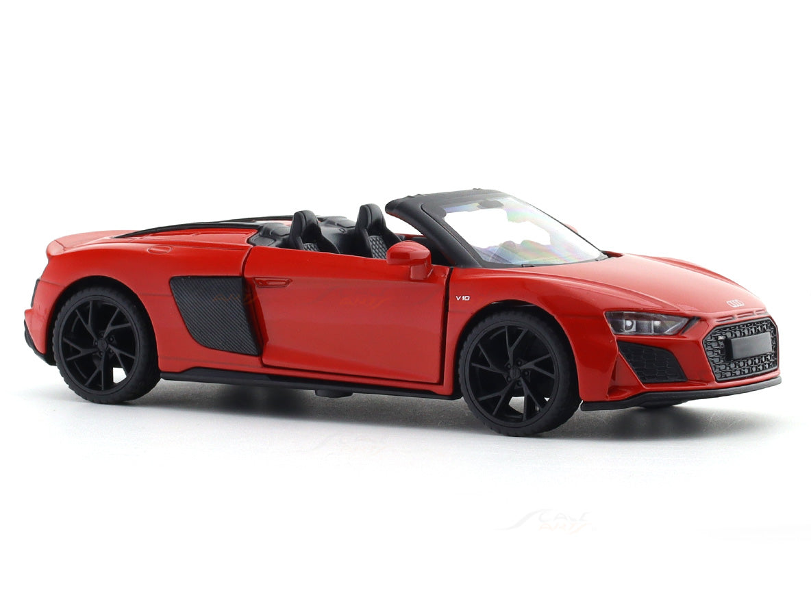 Audi R8 V10 Red 1:32 MSZ licensed pullback diecast Scale Model car collectible