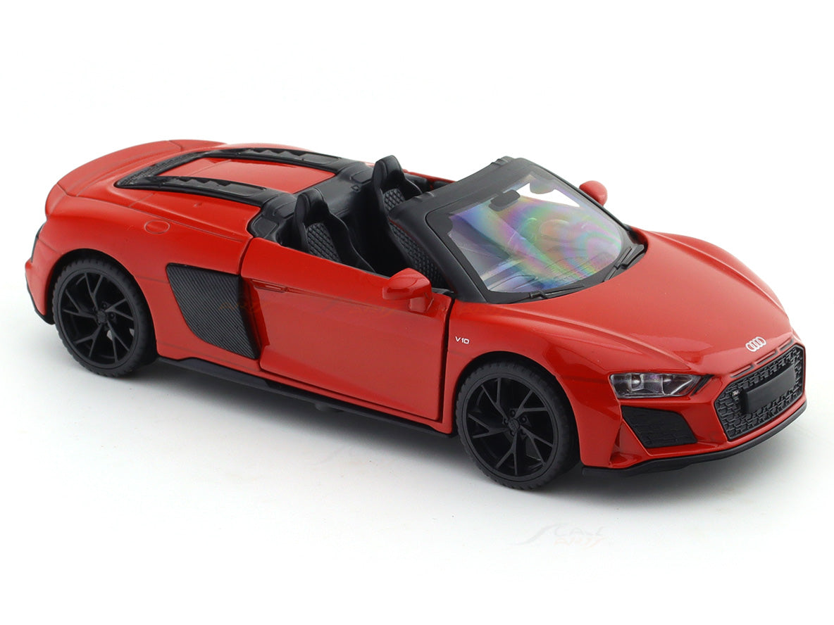 Audi R8 V10 Red 1:32 MSZ licensed pullback diecast Scale Model car collectible