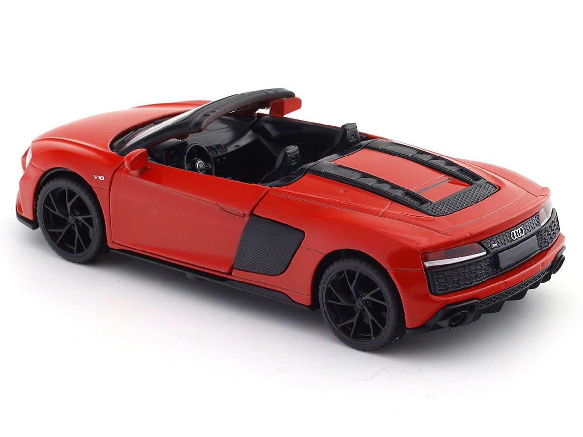 Audi R8 V10 Red 1:32 MSZ licensed pullback diecast Scale Model car collectible