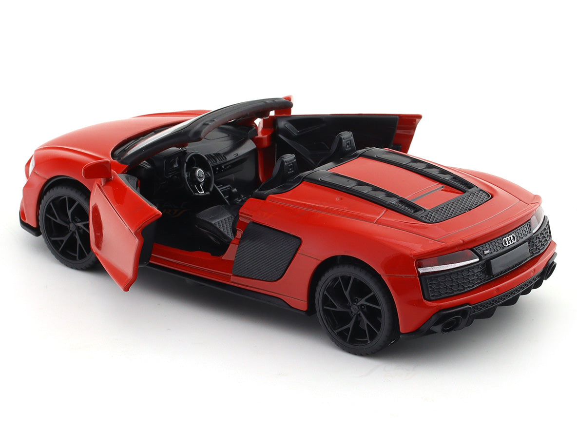 Audi R8 V10 Red 1:32 MSZ licensed pullback diecast Scale Model car collectible