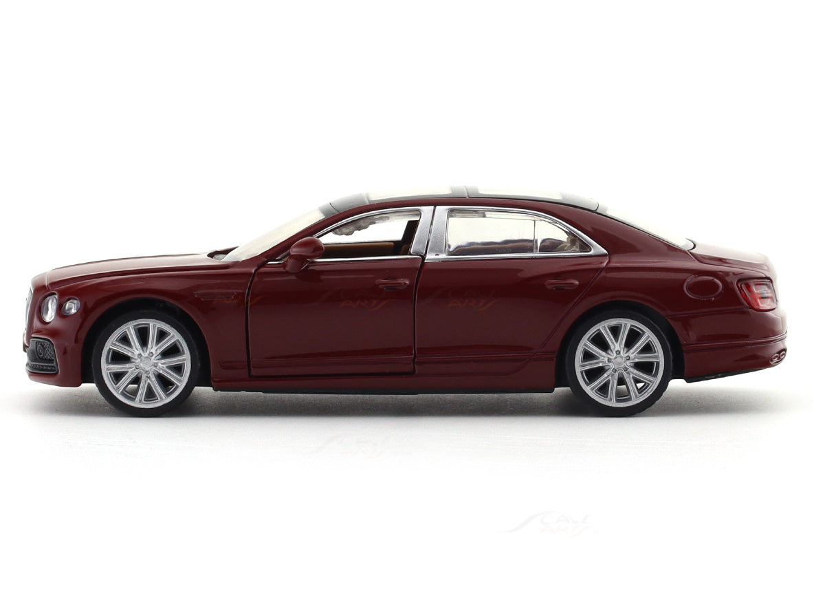 Bentley Flying Spur Red 1:38 MSZ licensed pullback diecast Scale Model car collectible