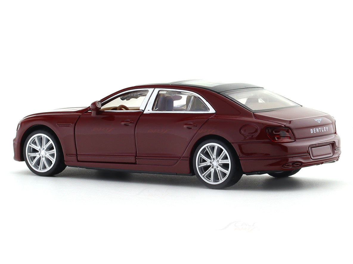 Bentley Flying Spur Red 1:38 MSZ licensed pullback diecast Scale Model car collectible