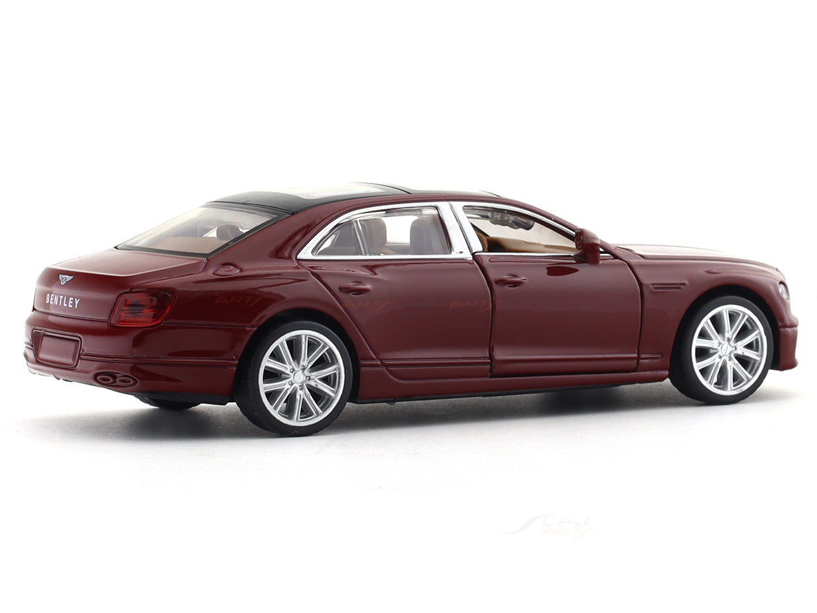 Bentley Flying Spur Red 1:38 MSZ licensed pullback diecast Scale Model car collectible