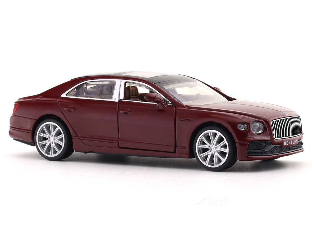 Bentley Flying Spur Red 1:38 MSZ licensed pullback diecast Scale Model car collectible