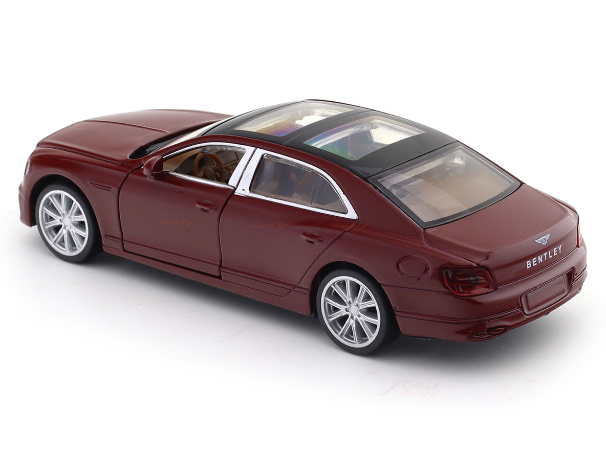 Bentley Flying Spur Red 1:38 MSZ licensed pullback diecast Scale Model car collectible