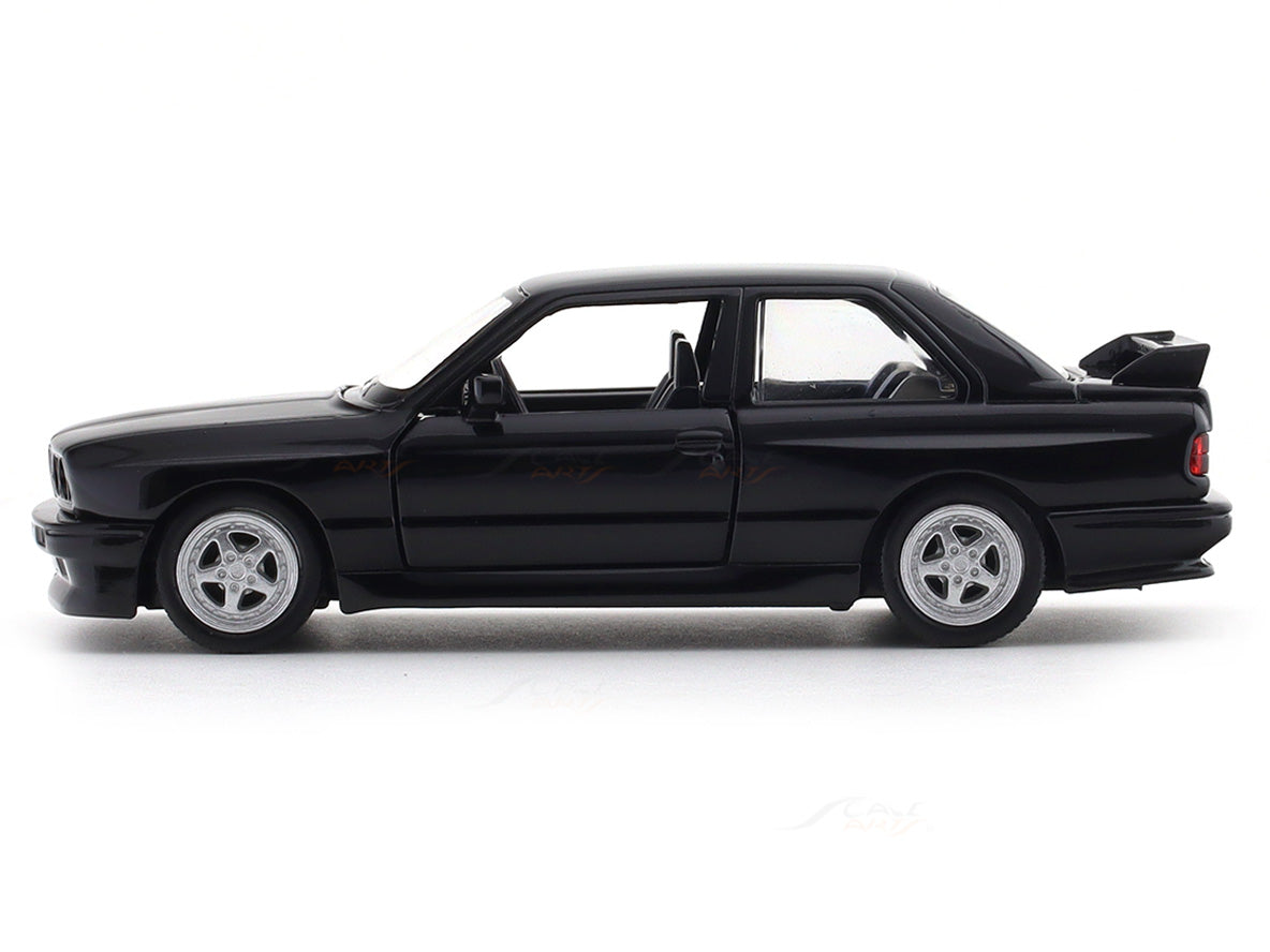 BMW M3 E30 Black 1:33-42 RMZ City licensed pull back car scale model