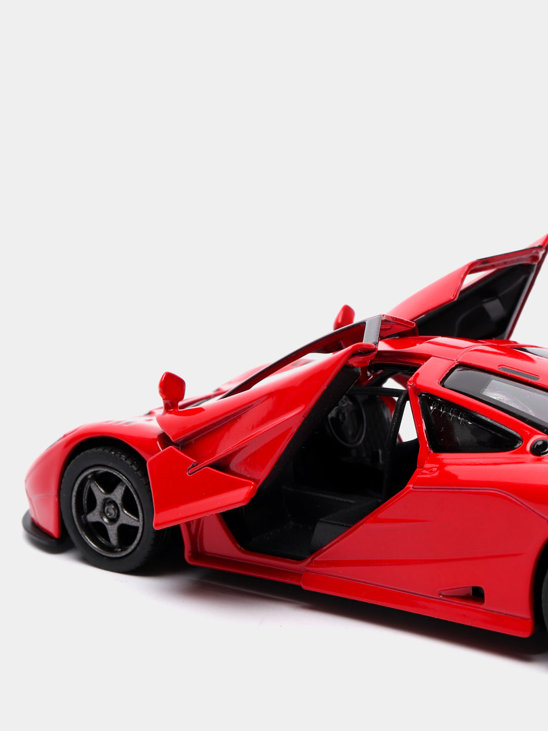 Metal inertial car 1995 McLaren F1 GTR KT5411D 1:34 Scale Model