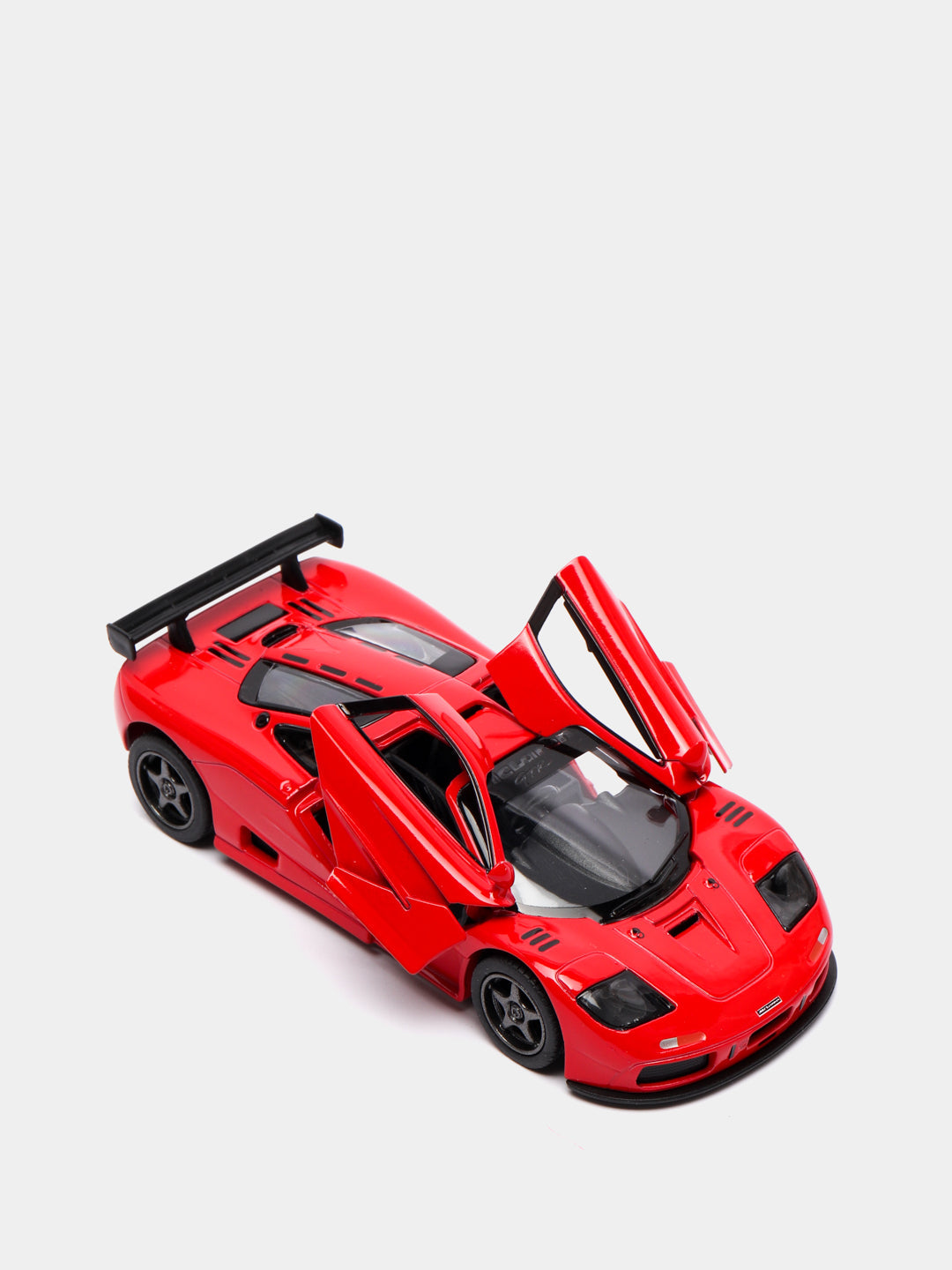 Metal inertial car 1995 McLaren F1 GTR KT5411D 1:34 Scale Model