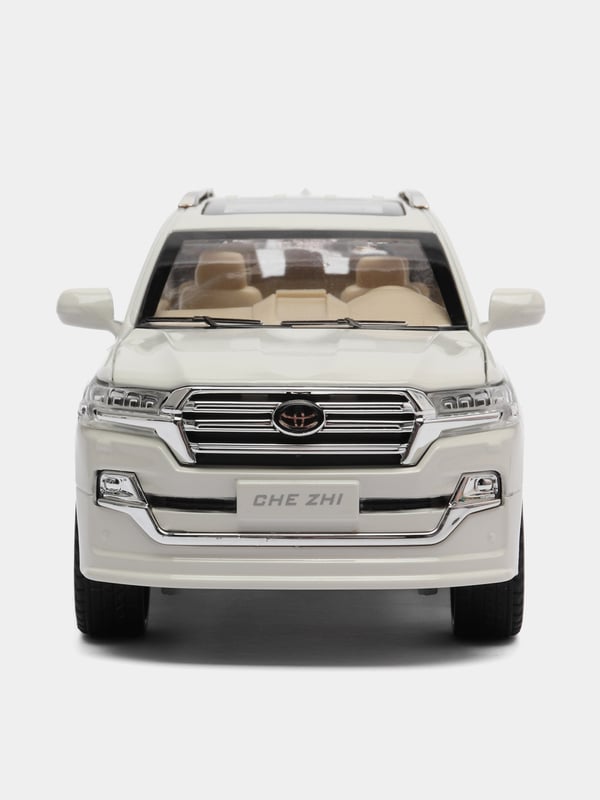 Toyota LAND CRUISER WHITE 1:24 Scale