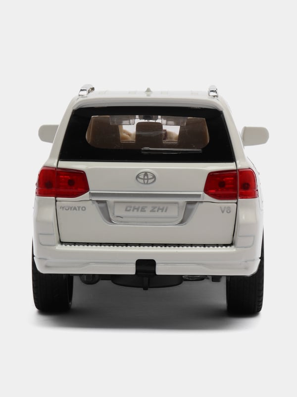 Toyota LAND CRUISER WHITE 1:24 Scale