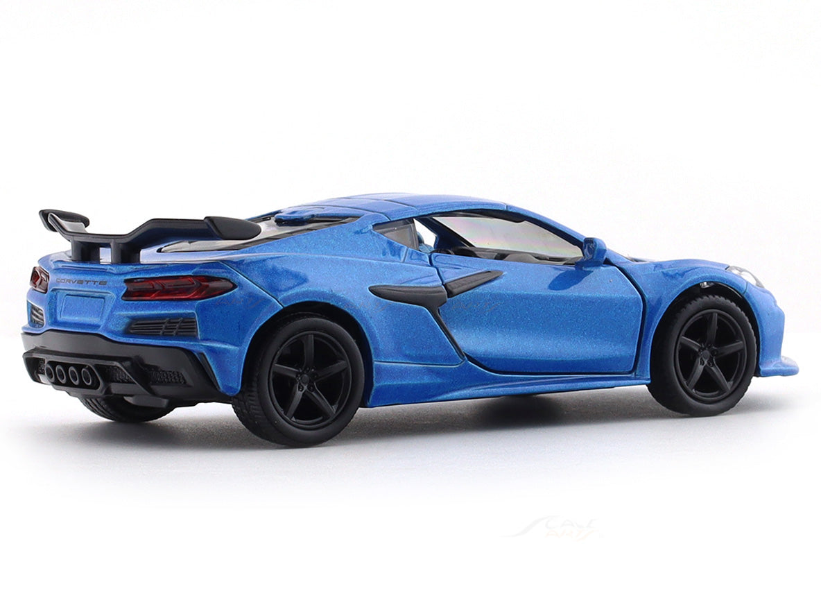 Chevrolet Corvette Z06 blue 1:33-42 RMZ City licensed pull back car scale model