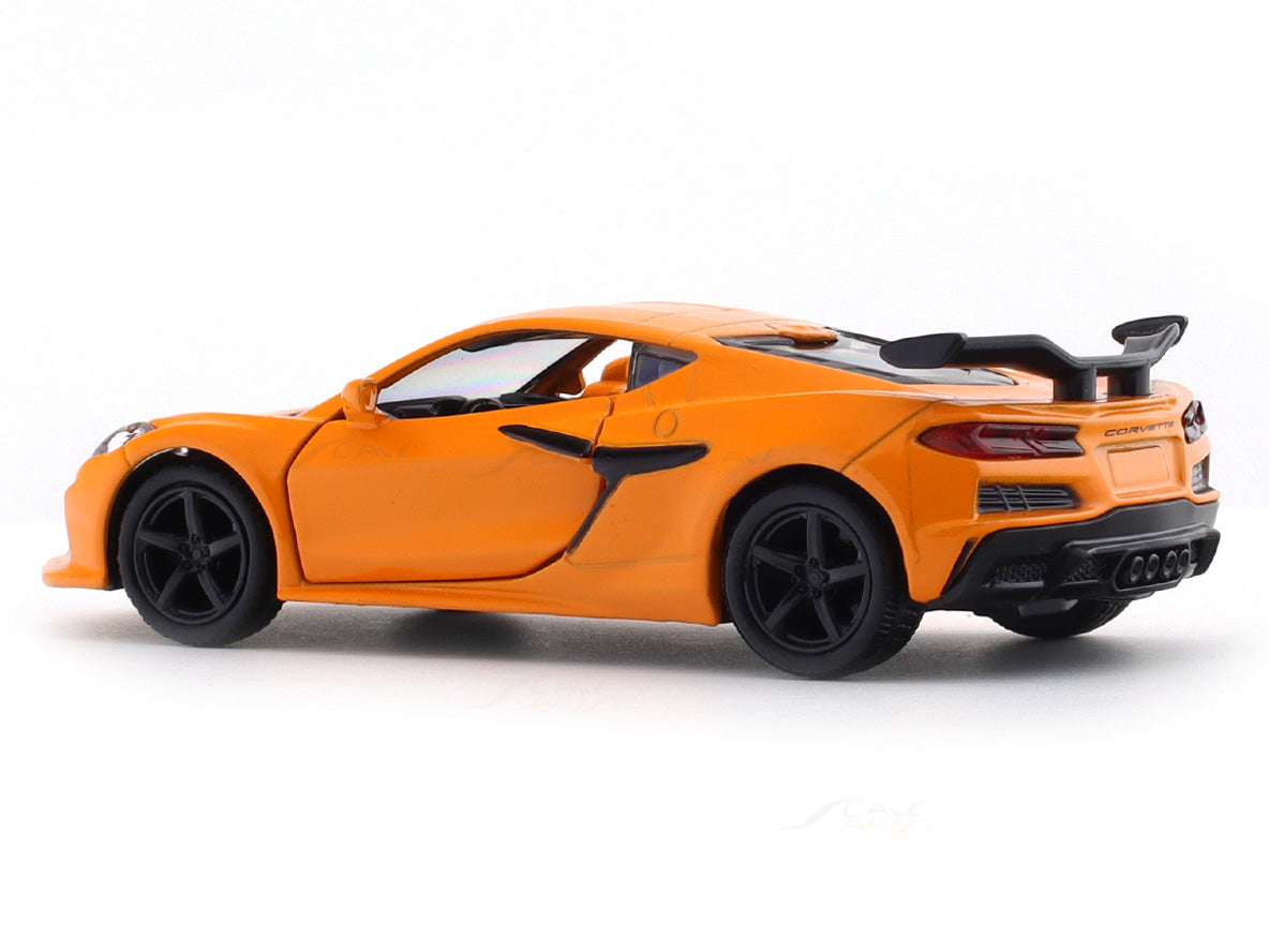 Chevrolet Corvette Z06 orange 1:33-42 RMZ City licensed pull back car scale model