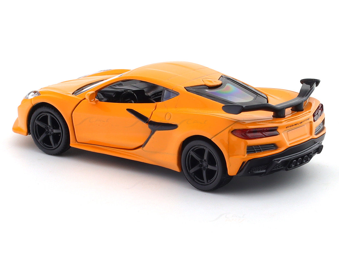 Chevrolet Corvette Z06 orange 1:33-42 RMZ City licensed pull back car scale model