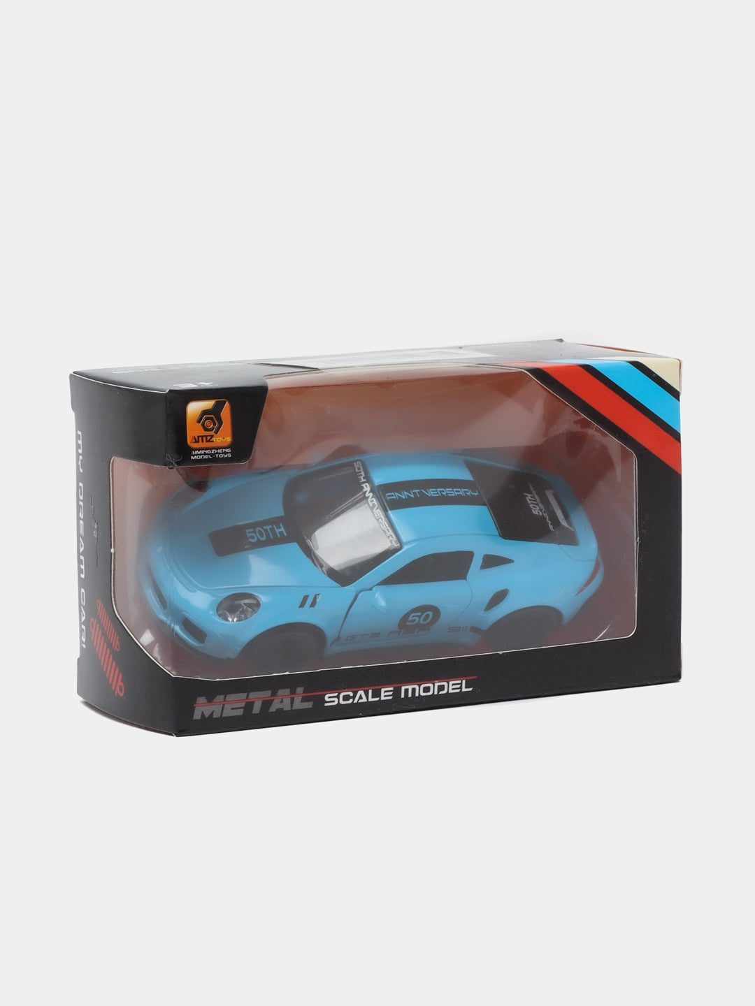 Porsche 911 1:43 Diecast Car with Print