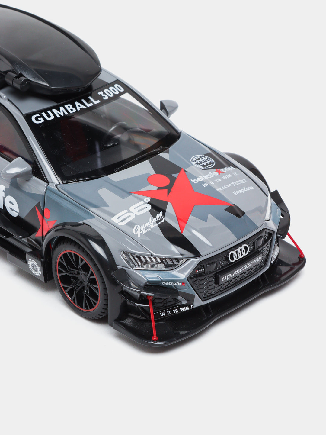 Audi RS6 1:24 Diecast Scale Model with print