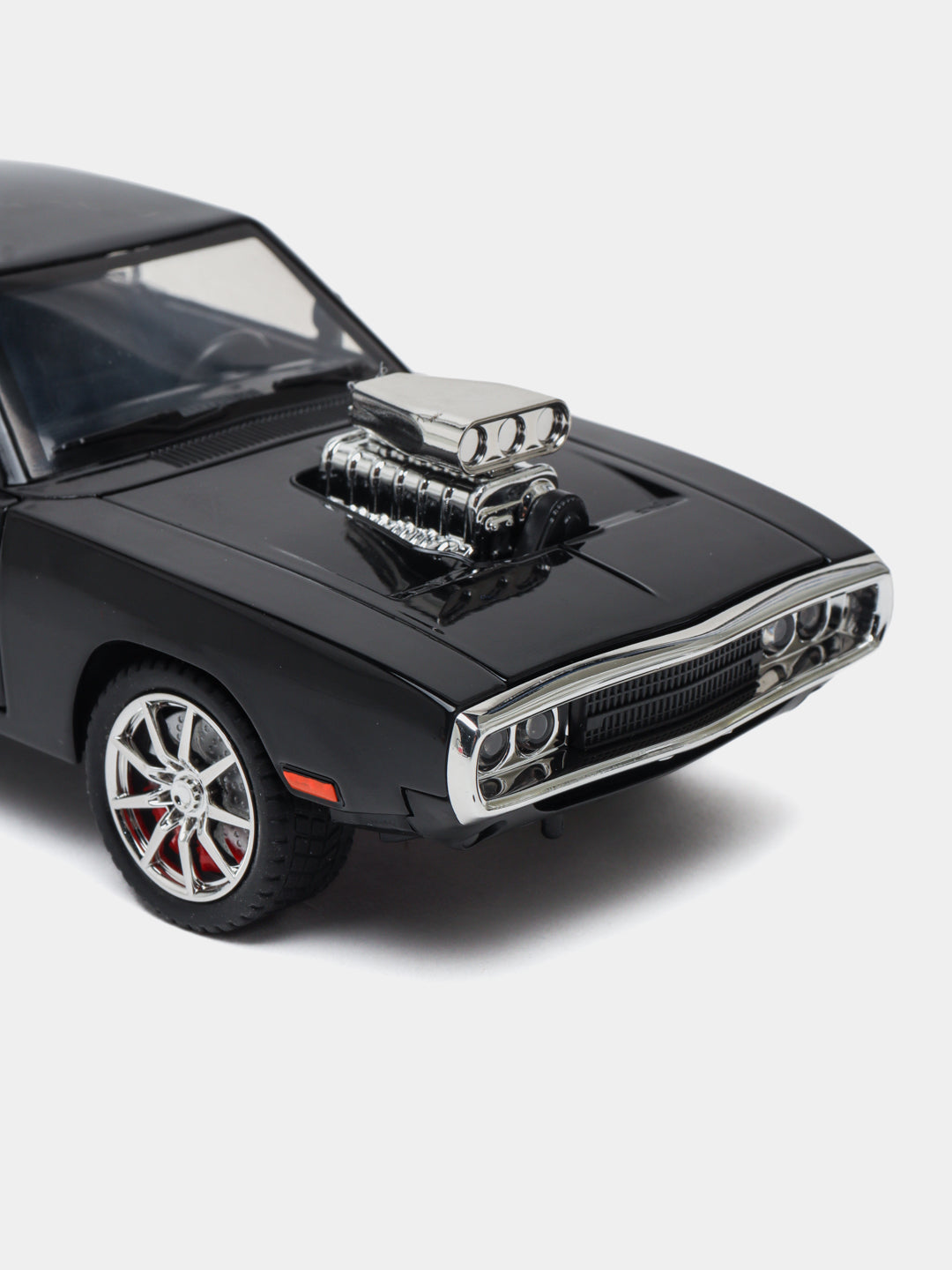 1970 Dodge Charger Metal Car, Collectible Model, Scale 1:24