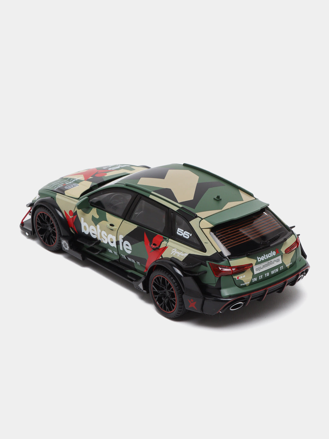 Audi RS6 1:24 Diecast Scale Model with print