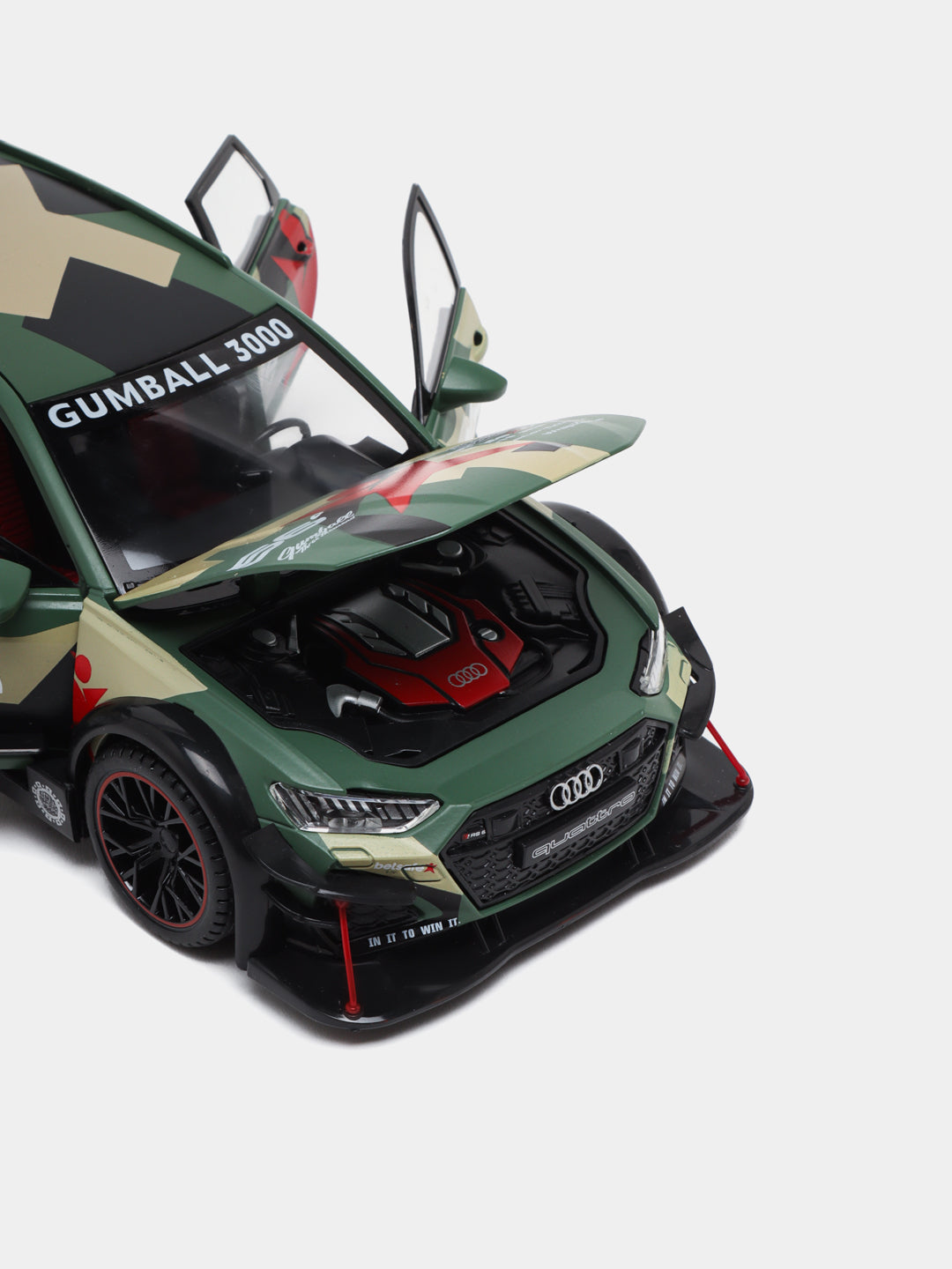 Audi RS6 1:24 Diecast Scale Model with print