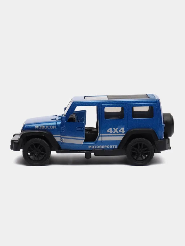 JEEP WRANGLER 4x4 BLUE 1:43 Scale