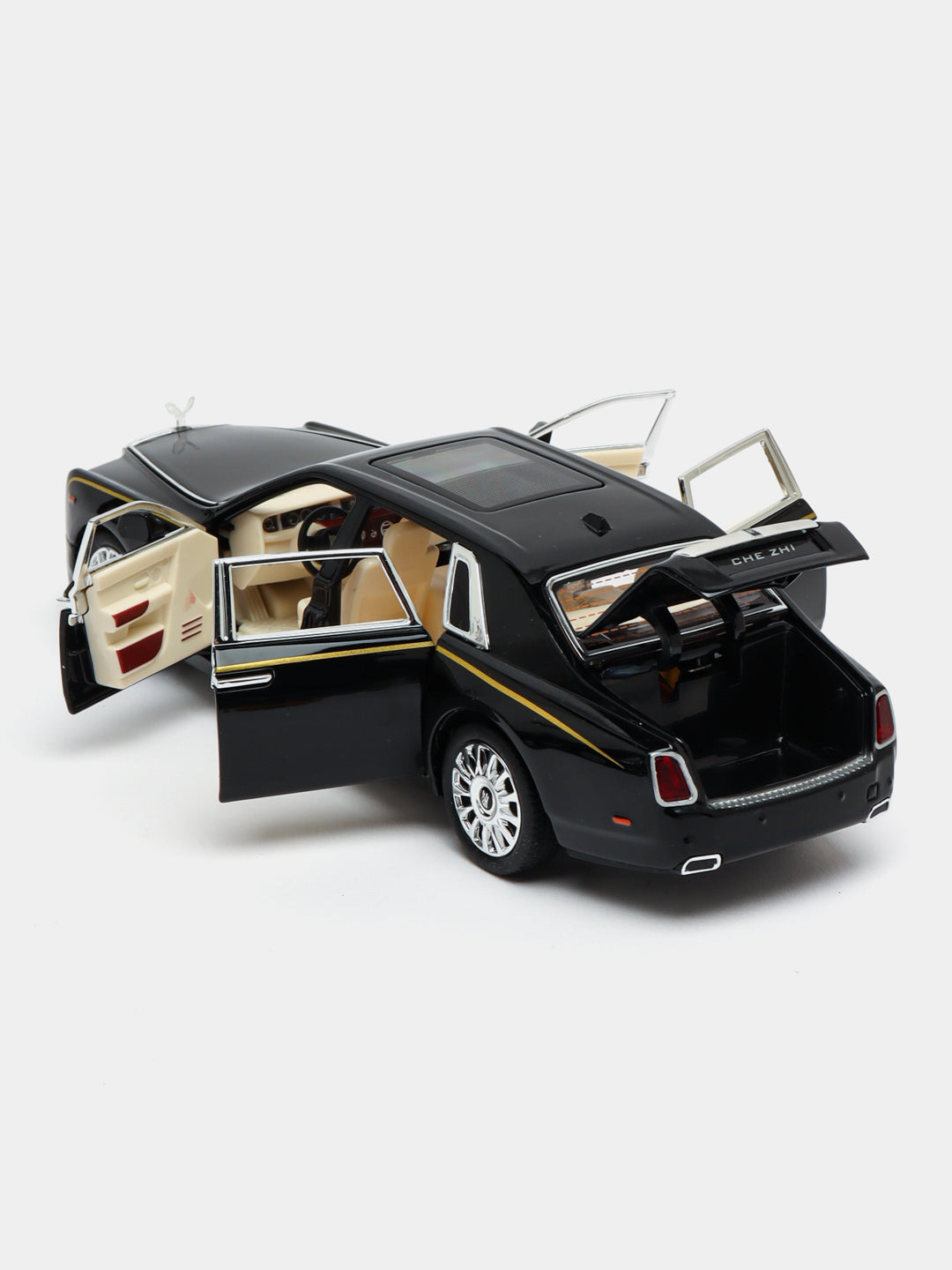 Rolls Royce Phantom 1:32 Scale Metal Diecast Car Black