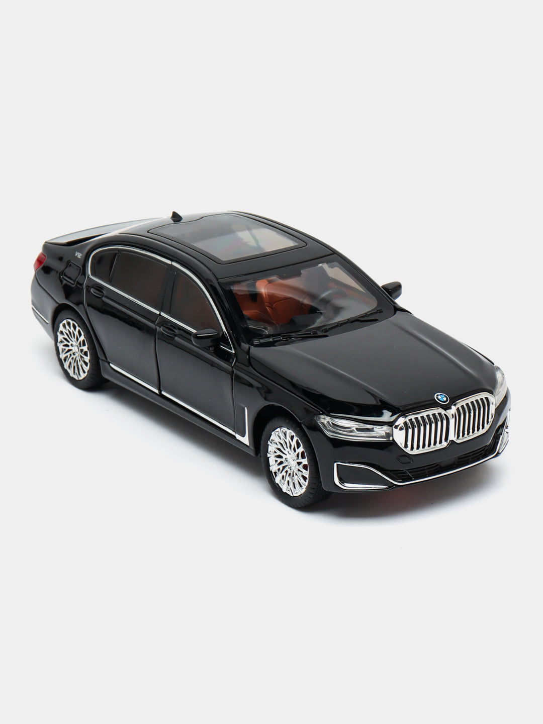 BMW 7 Series 760Li, inertia scale 1:24, with light and sound, 21.5 cm Collectible model