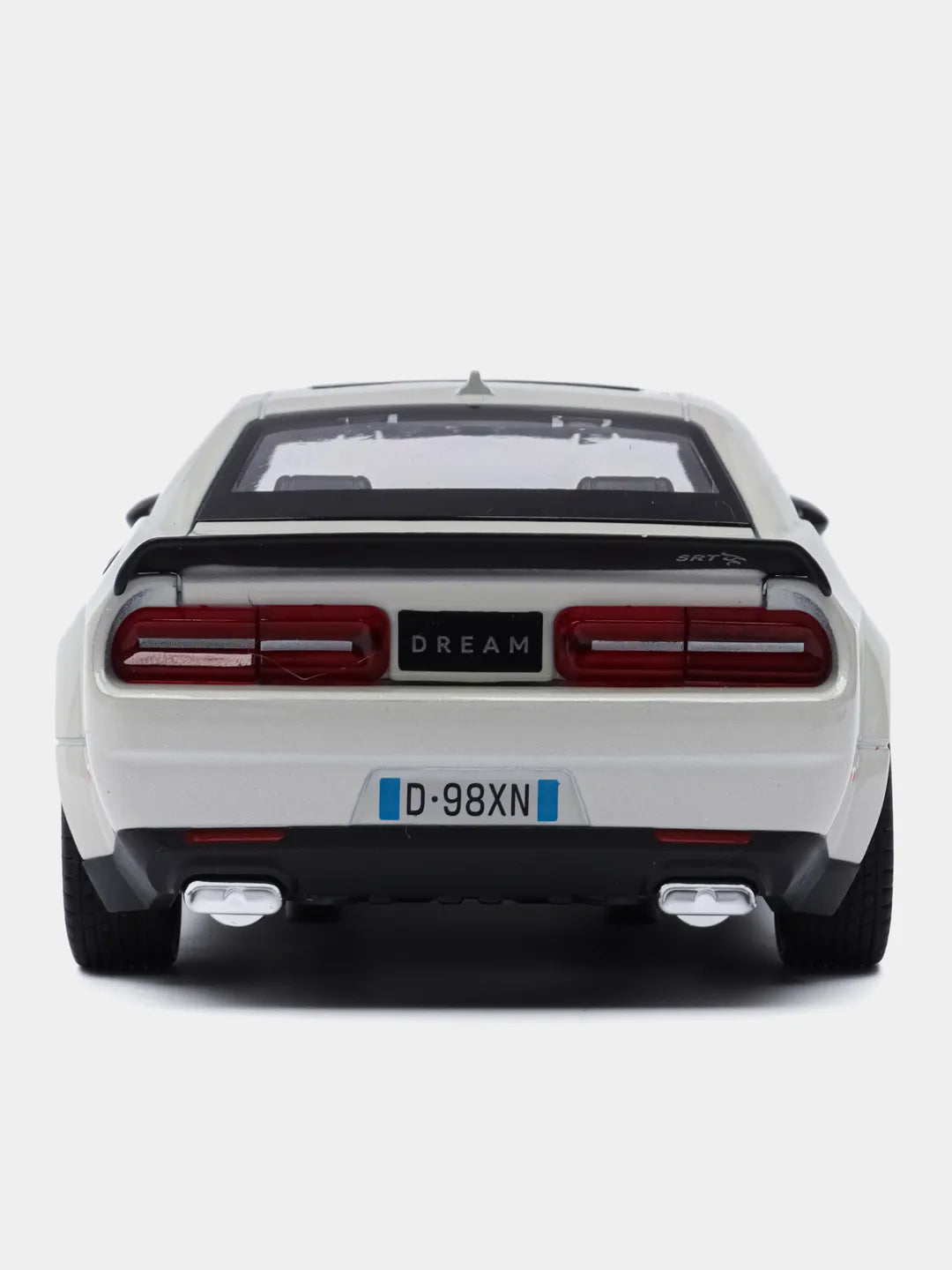 1:24 DODGE Challenger SRT Scale model car SILVER