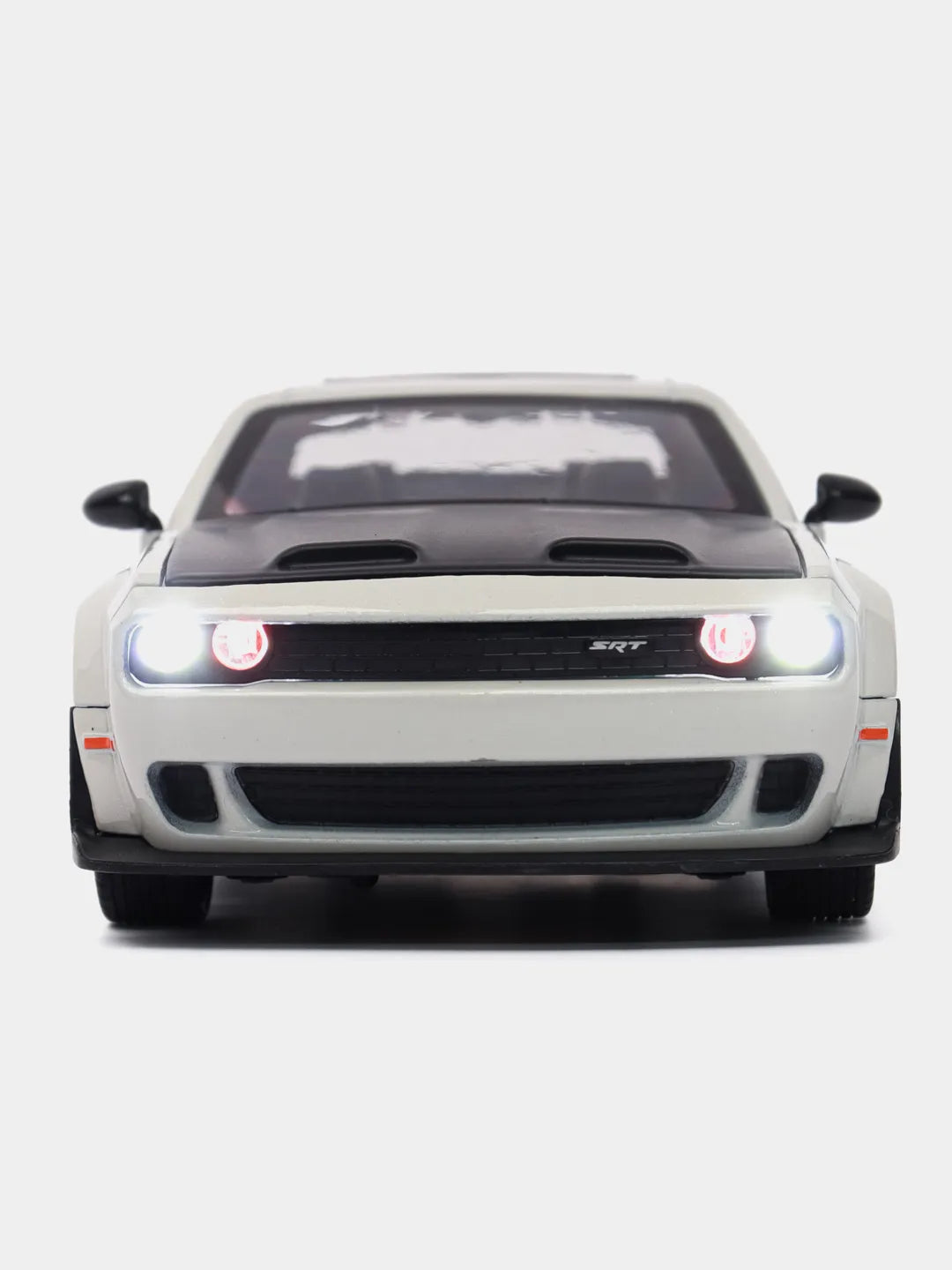 1:24 DODGE Challenger SRT Scale model car SILVER