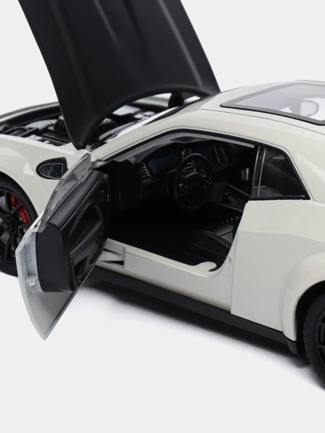 1:24 DODGE Challenger SRT Scale model car SILVER