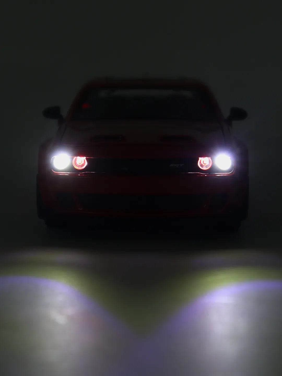 1:24 DODGE Challenger SRT Scale model car SILVER