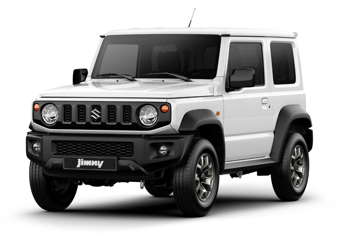 Suzuki Jimny White 1:18 scale model car