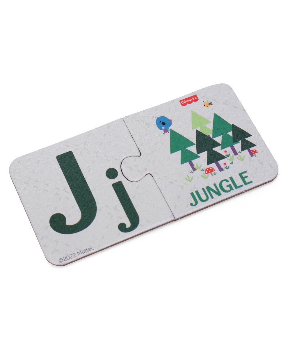 Fisher Price Fun with Alphabets 56 Pieces Alphabet Matching Puzzles for Kids