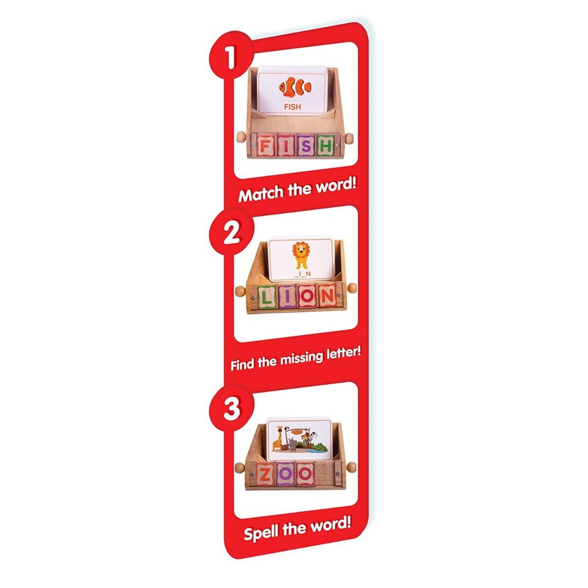 Match n Learn - Educational Toy for Ages 3-12 Years