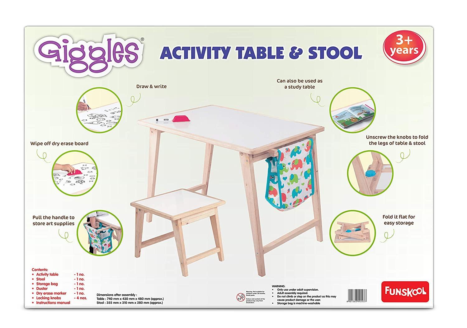 Activity Table & Stool