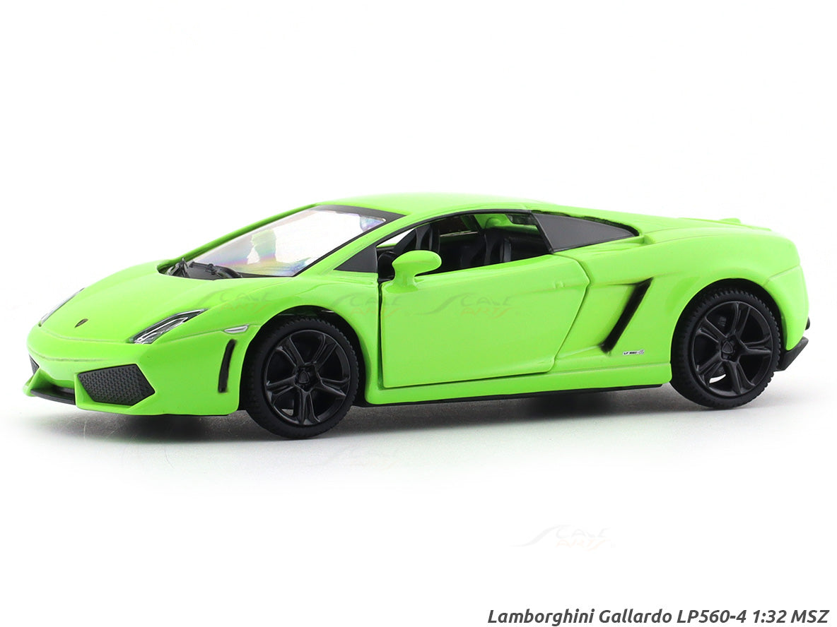 Lamborghini Gallardo LP560-4 Green 1:32 MSZ licensed pullback diecast Scale Model car collectible